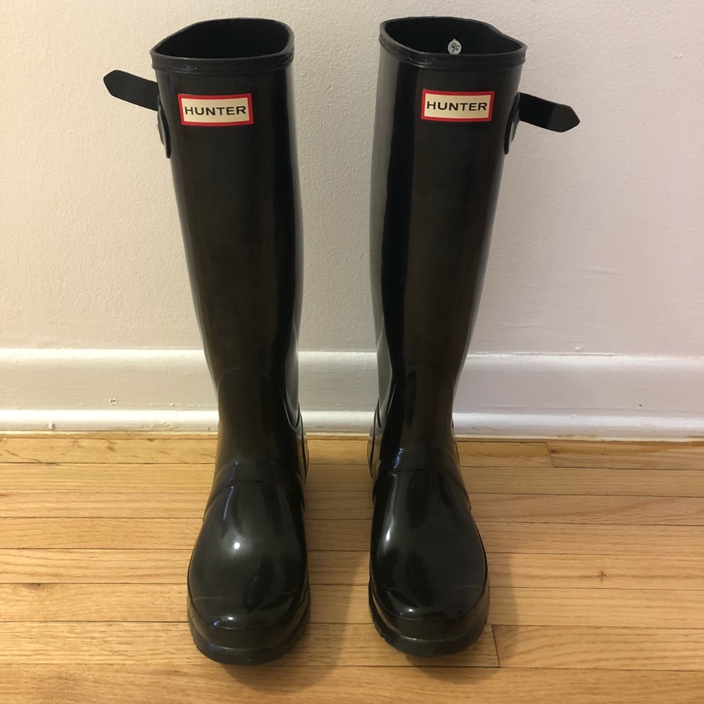 Black Hunter Rain Boots